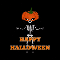Halloween Pumpkin GIF by Flickplay