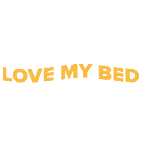Bed Love Sticker by cosyworld.com