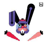 Rabbit Cybersecurity Sticker by ReversingLabs