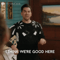 sarcastic schitts creek GIF by CBC