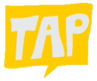 Tap Bubble Sticker by WIE AM SCHNUERCHEN