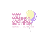Celebrating Happy Birthday Sticker by alphalitlhouston