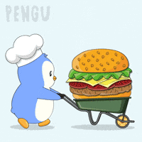 Hungry Penguin GIF by Pudgy Penguins