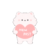 mumuwa717 cat heart new animal Sticker