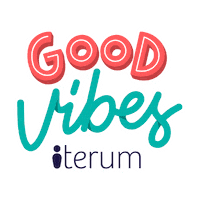 IterumBPO good vibes customer service call center bpo Sticker