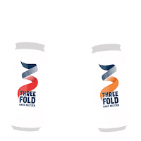 Flow Your Own Way Sticker by Three Fold Hard Seltzer