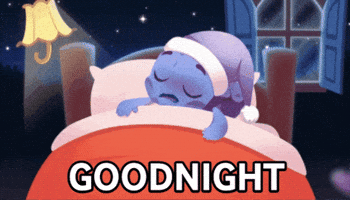 Sleepy Good Night GIF by Raena AI
