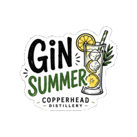 Happy Hour Summer Sticker by CopperheadDistillery
