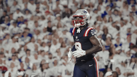 Stefon Diggs Football GIF by New England Patriots