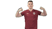 Muscle Sticker by AC Sparta Praha