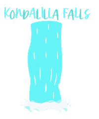 Australia Waterfall Sticker by Hinterland Tourism Sunshine Coast