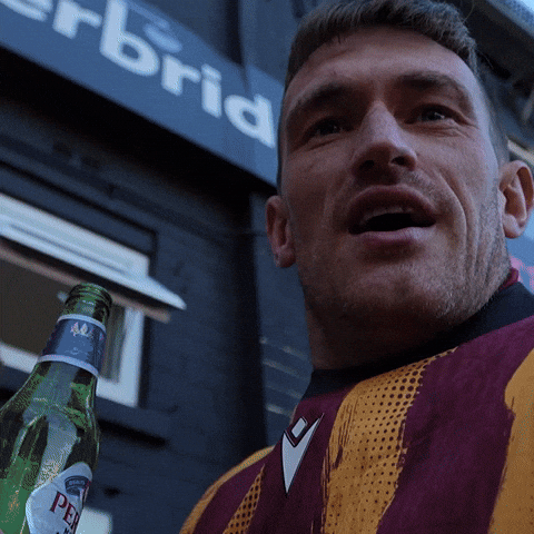 Andy Cook Yes GIF by Bradford City AFC