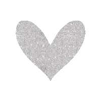 Heart Glitter Sticker
