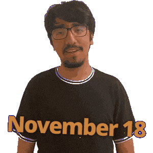 November Sticker