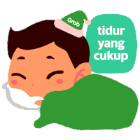 Corona Vitamin Sticker by Grab Indonesia
