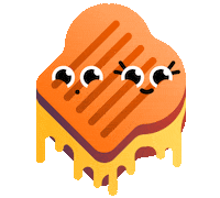 Grilled Cheese Love Sticker by EatStreet