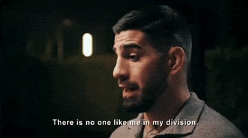 There Is No One Like Me In My Division