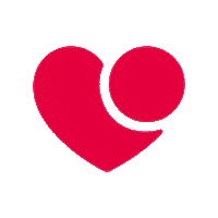 Heart Beating Sticker by Lopes Goiânia