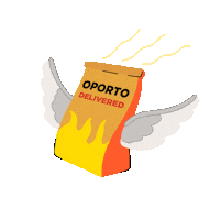 Oporto_Australia chicken delivery burger chilli Sticker