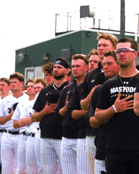 National Anthem Baseball GIF by Purdue Fort Wayne Athletics