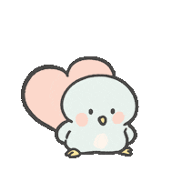 愛心 企鵝 Sticker