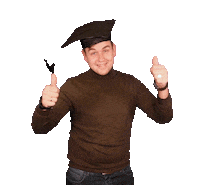 Diploma Geslaagd Sticker by Groen Uitzendburo