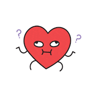 Confused Hearto Sticker by Passion Planner