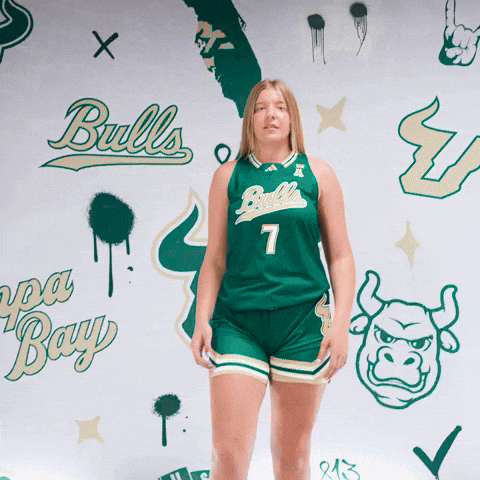 Womens Basketball GIF by USF Athletics