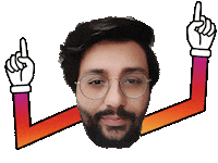 Faraaz Sticker by BORN ON INSTAGRAM