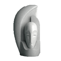 amnesiacap club nightclub statue amnesia Sticker