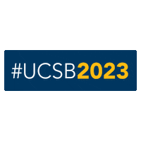 Graduation Class Of 2023 Sticker by UC Santa Barbara