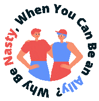 Safe Space Ally Sticker by Update Status