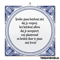 Hoop Rust Sticker by Tegelspreuken.nl