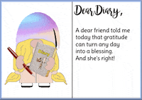 Dear Diary Gnome GIF
