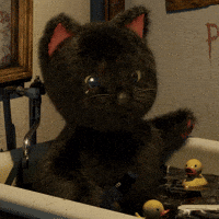 purrfreak cat drink kitty drinking cat GIF