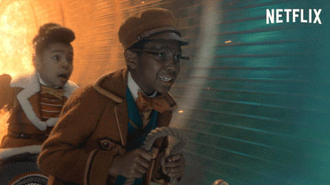 Look Back Christmas GIF by NETFLIX