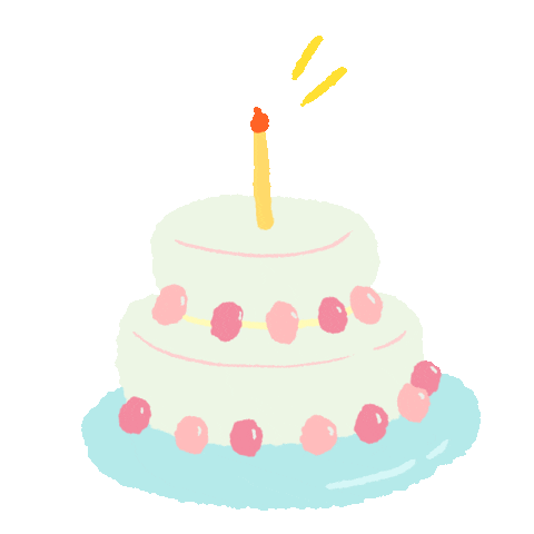 Happy Birthday Party Sticker