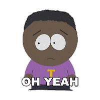 Oh Yeah Sticker by South Park