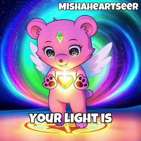 Wisdom Glow GIF by MishaHeartseer