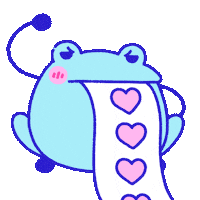 I Love You Heart Sticker by rainylune
