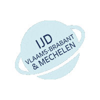 Ijdvzw Sticker by IJD Jongerenpastoraal Vlaanderen