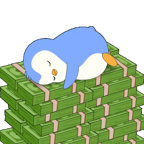 Sweet Dreams Love Sticker by Pudgy Penguins