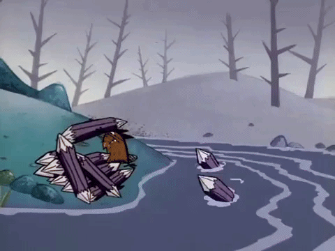 angry beavers nicksplat GIF