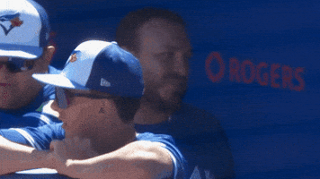 Blue Jays Hug GIF by Toronto Blue Jays