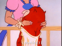 nicksplat ren and timpy GIF