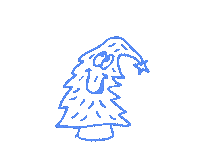 studiofffamsterdam christmas design drunk tree Sticker