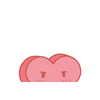 irreart heart coffee angry cafe Sticker