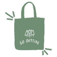 naturesupplyco nature bag outside tote Sticker