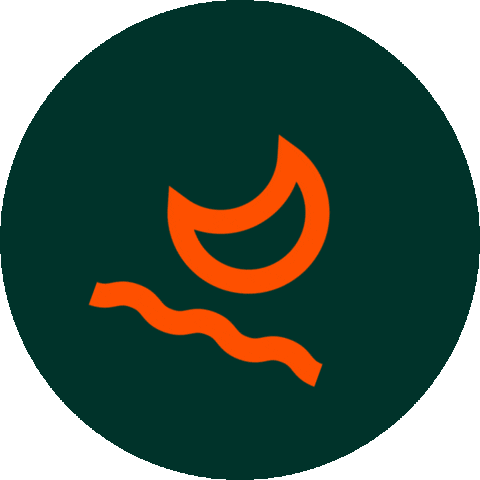 Half Moon Night Sticker by Scuola Nautica Sonia