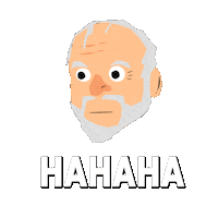 harold lol Sticker by Percolate Galactic